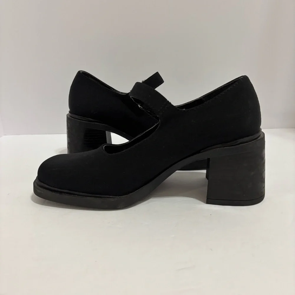 Aldo Black Women's Block Heels - Picture 3 of 5